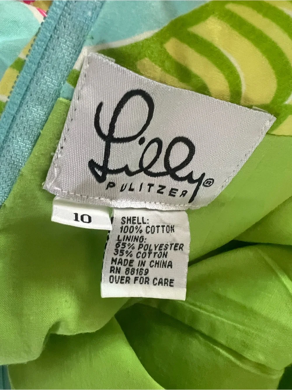 Lilly Pulitzer San Diego Zoo Print Strapless Sabrina Dress, size 10, NWOT - Picture 6 of 11